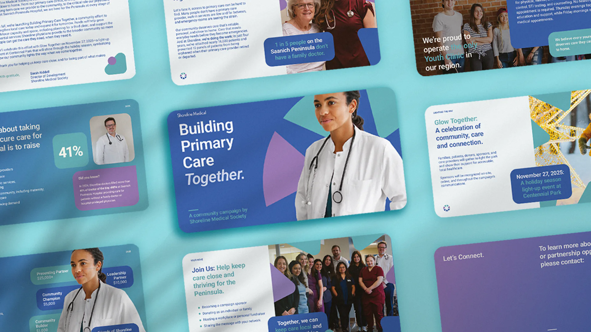 shoreline-medical-fundraising-campaign-2025-26-building-primary-care-together-presentation Shoreline Medical "Building Primary Care Together" presentation slides